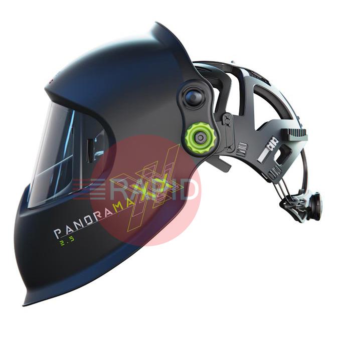 1010.000  Optrel Panoramaxx 2.5 Auto Darkening Welding Helmet, Shade 5 - 12